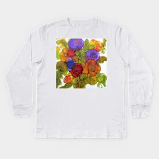 Bursting with Joy Kids Long Sleeve T-Shirt